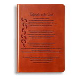 Footprints In The Sand Faux Leather Journal Notebook Ch...
