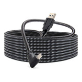 Cable Link Reforzado Usb A C 5 Mts Para Oculus Quest 1 / 2 