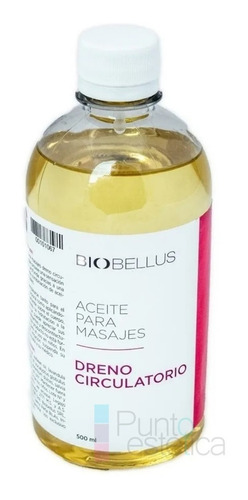  Biobellus Aceite Para Masajes Dreno Circulatorio Relajante Tipo De Envase Pote