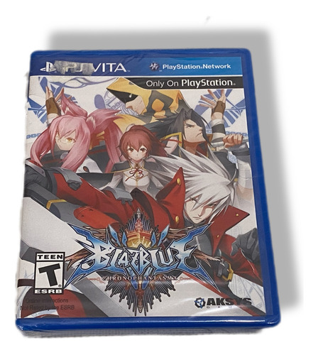 Blazblue Chronophantasma Psvita Lacrado Envio Ja!