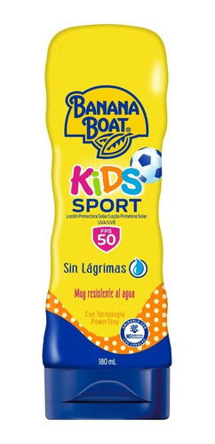 Banana Boat Kids Sport Locion Protectora Solar Fps 50 180ml