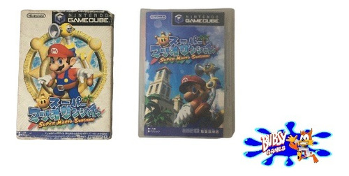 Nintendo Game Cube Jogo Original Super Mario Sunshine Japonê