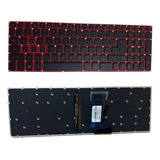 Teclado Notebook Gamer Acer Nitro 5 An515-51 Series 28vias