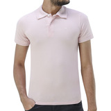 Camisa Polo Slim Piquet Casual Masculina Ogochi - 7484025