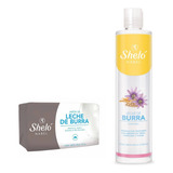 Kit Crema Blanqueadora + Jabón Leche De Burra Sheló