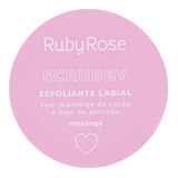 Scrubby Exfoliante Labial De Fresa Ruby - g a $3040