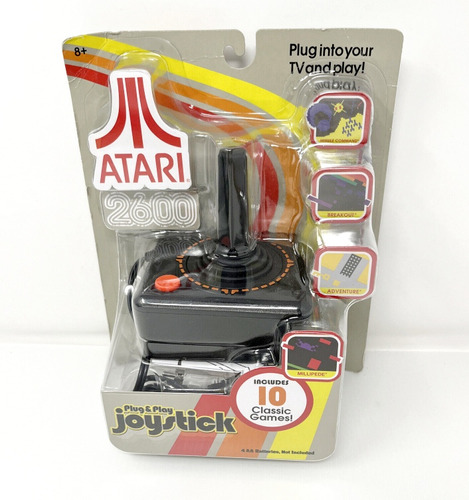 Atari 2600: Plug & Play Joystick / 10 Jugos Incorporados