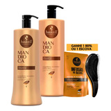 Kit Haskell Mandioca Shampoo E Condicionador De 1 Litro