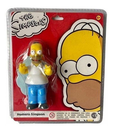 Colección Los Simpsons Lote Por 4 Homero, Marge, Lisa, Bart
