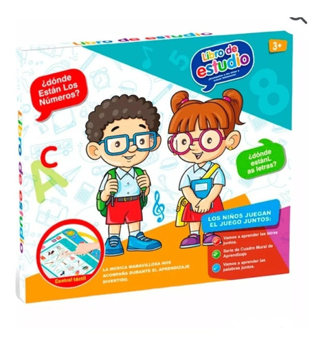 Libro Didáctico Interactivo Para Niños En Español E Inglés 