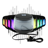 Bocina Super Potente Rgb Bluetooth Radio/fm/ Tws Link+