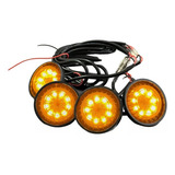 Luz Led Para Parrilla De Jeep Wrangler Jk 2007-2017  