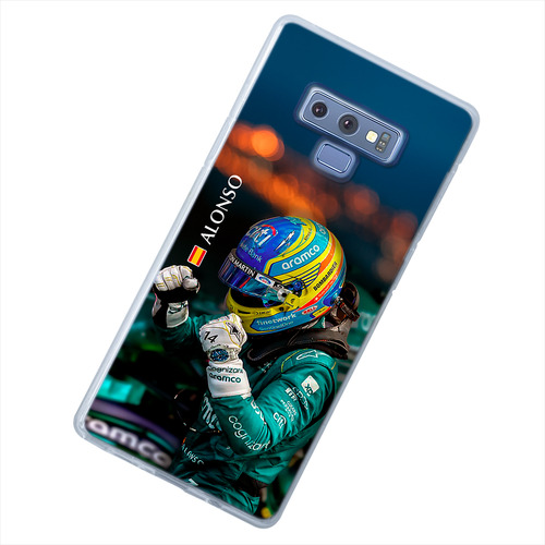 Funda Para Galaxy Alonso Fernando Aston Martin Fórmula 1