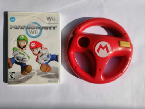 Mario Kart Con Volante Nintendo Wii