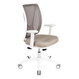 Silla Alma Blanca Brazos Regulables Mesh Oficina Baires4