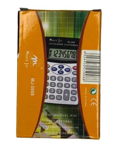 Mini Calculadora De Mesa Escritório 5008 8 Dígitos