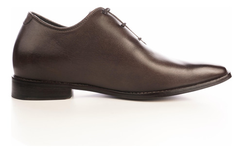 Zapato Formal Lawrence Café Max Denegri +7cms De Altura