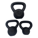 Kit Gym Pesas Kettlebell Rusas 4 , 6 , 8  Kilos  Fitness  