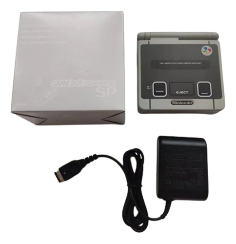 Nintendo Gba Gameboy Advance Sp Edicion Snes + Juego + Caja