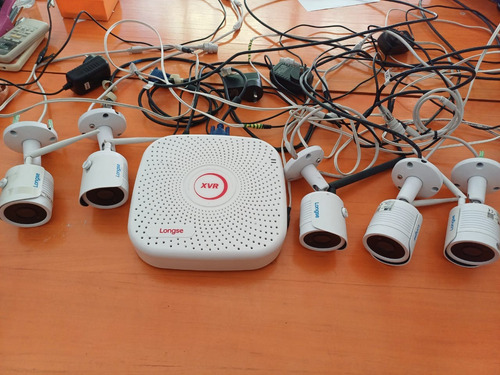 Sistema Camara De Seguridad Longse (6 Camaras + Xvr Wifi)