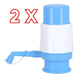 Kit  X  2 Dispenser De Agua Con Bomba Manual Bidon Hasta 10l