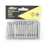 Brand: Timberline - 25 Pc 2x2 Phillips Tips 608-639 