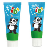 2 Piezas Pasta Dental Glister Kids 