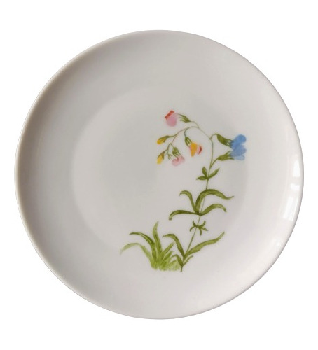 Plato Decorar Bavaria Svensson 1951 Serie Flores Silvestres