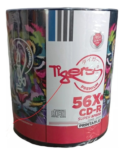 Cd - R Virgen Tiger 50 Uni - Unidad a $949