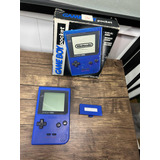 Game Boy Pocket Blue Con Caja Original
