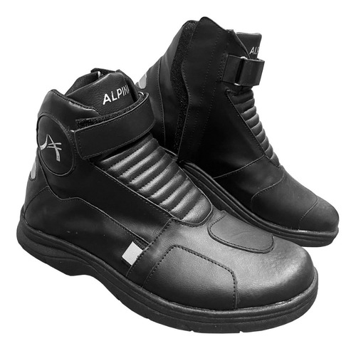 Botas Moto Zapatillas Protecciones Alpina Trip Cuero Vacuno