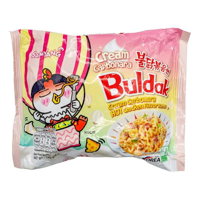 Sopa Instantánea Samyang Buldak Crema Carbonara 140 Gr