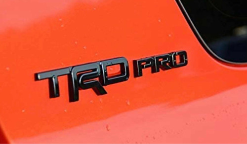Emblema Aplique Lateral Trd Pro Toyota 4runner Metal Foto 2