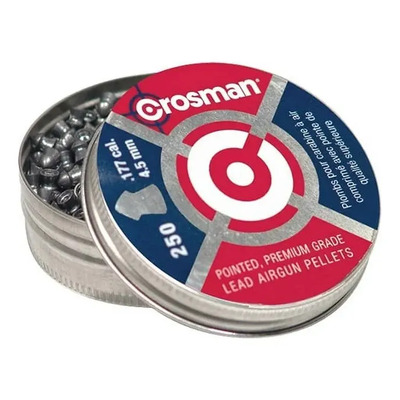 Diabolos Crosman Punta Calibre 4.5 Lata C\u002F250 Caceria Y Tiro | Meses sin interés