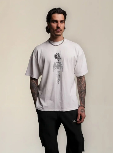 Playera Beast Oversized Darcsport Street Fighter Wolves Gym | Envío gratis