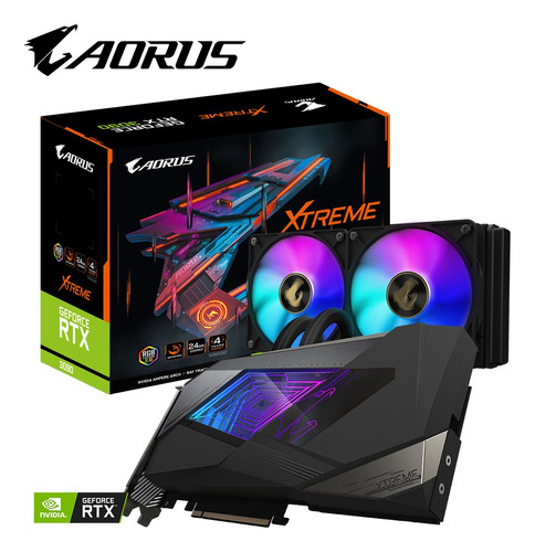 Gpu Nvidia Geforce Rtx 3090 Aorus Xtreme Waterforce 24g