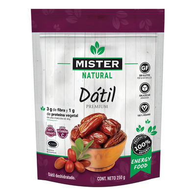 Dátil Premium Mister 250 G | MercadoLibre