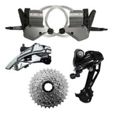 Grupo Câmbio Trocador Catraca K7 Veloforce 27v 9v D/ Bike