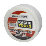 Cinta Fibra De Vidrio 50mmx20mts Para Drywall, Yeso, Cartón