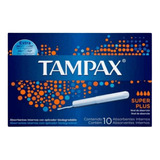 Absorvente Interno Tampax Super Plus - 10 Unidades