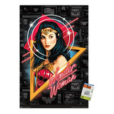 Película De Dc Comics - Wonder Woman 1984 - Póster De Pared 