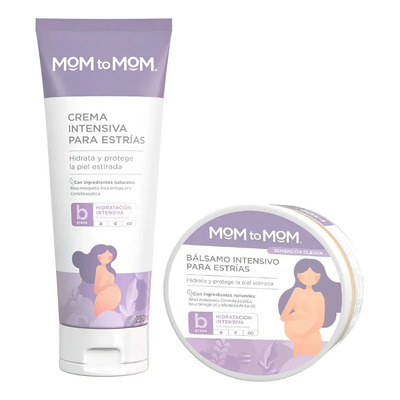 Mom To Mom Kit Etapa B Bálsamo Y Crema Para Embarazo | Meses sin interés