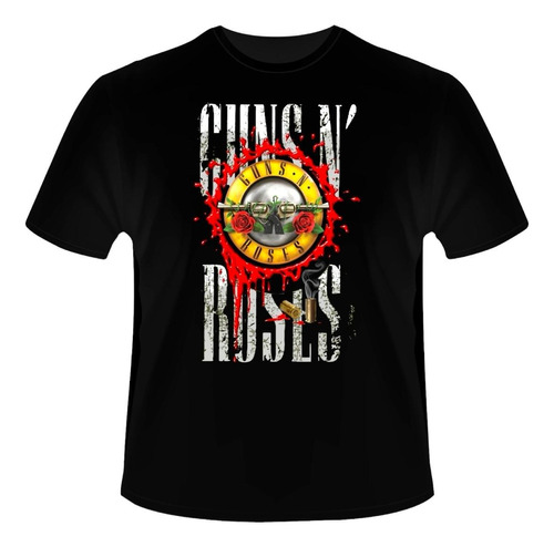 Playera Guns And Roses Rock Banda Metal Slash Personaliza 