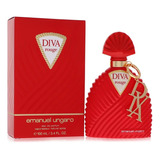 Perfume Emanuel Ungaro Diva Rouge Para Mujer, 100 Ml, Volumen Unitario, 100 Onzas Líquidas