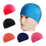 Pack 10 Gorro Natación Lycra Standar Diseño Jovenes Adulto