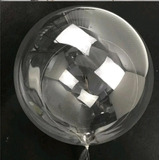 5 Unidades Balão Bubble 18 Polegadas 45cm Transparente Top! Liso