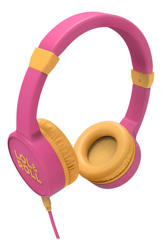 Audifonos Kids Energy Sistem Lolroll Pop Rosado Color Pink