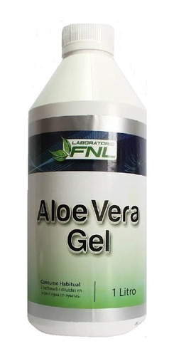 Aloe Vera Fnl Gel 1 Litro (1 Botella). Envio Todo Chile