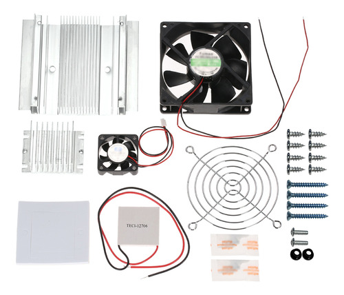 Kit De Radiador Diy Cooling Fan System Tec1-12706. +