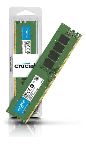 Memória Crucial Basics 8gb 2666mhz Ddr4 Cl19 Cb8gu2666